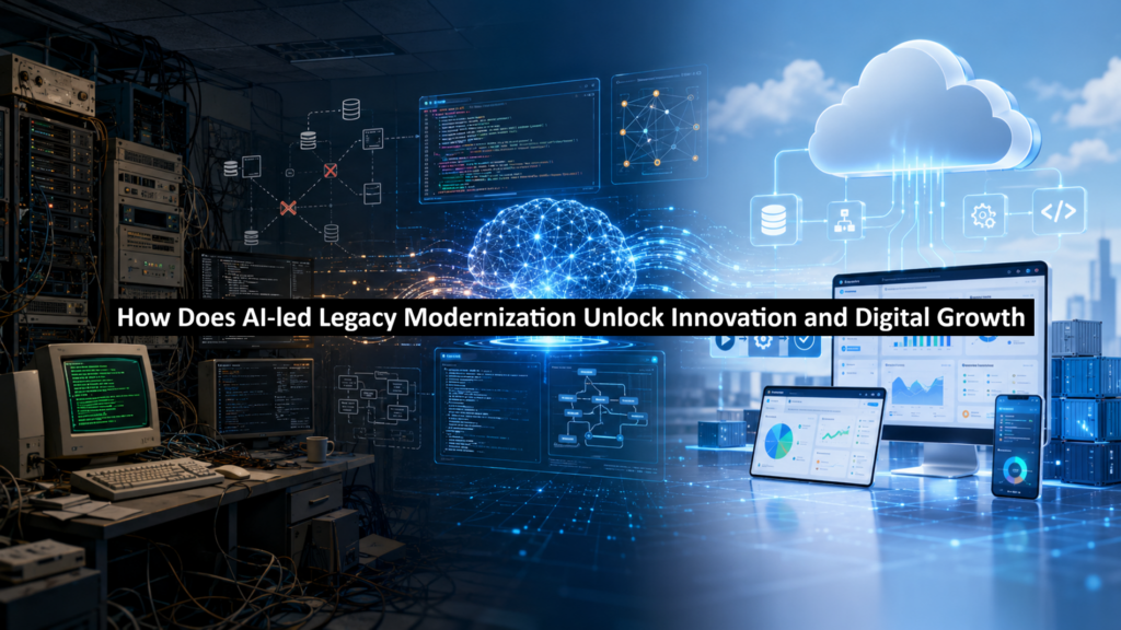 How Does AI-led Legacy Modernization Unlock Innovation and Digital Growth?